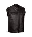100% Genuine Leather 4 Pockets Vest