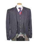 Charcoal Tweed Jacket And Vest Braemar Style