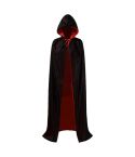 Black and Red  Halloween Cloak Masquerade Party Cape Costume
