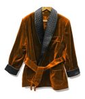 Orange Smoking Jacket