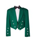 Prince Charlie Green Jacket And Waistcoat