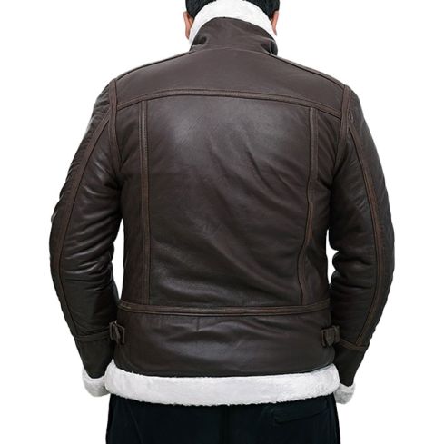 Classic Brown Aviator Jacket