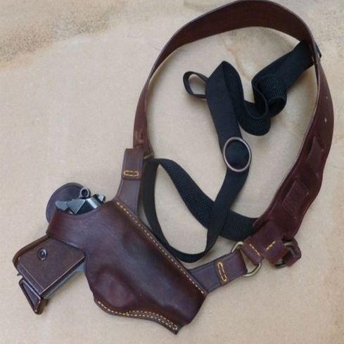 Leather Hand Made Universal Shoulder Holster