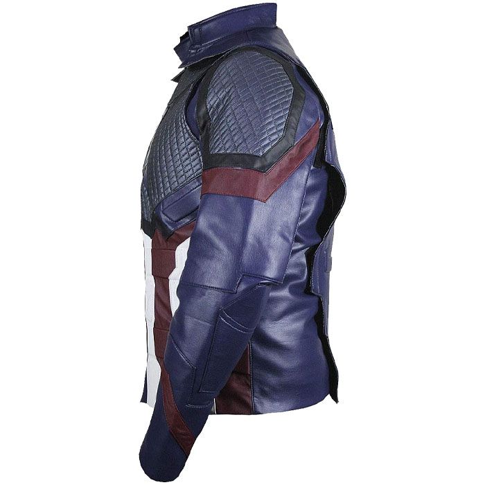 Avengers Endgame Chris Evans Leather Jacket