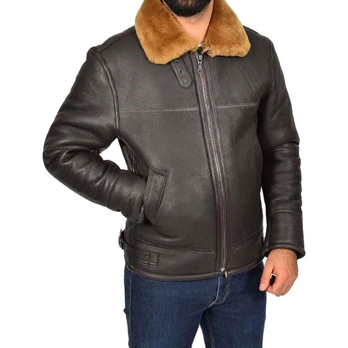 Bamboo Brown B3 Bomber Jacket