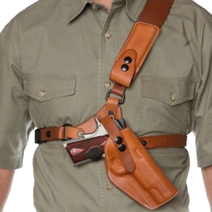Best Leather Shoulder Holster With Mag Pouch For 1911