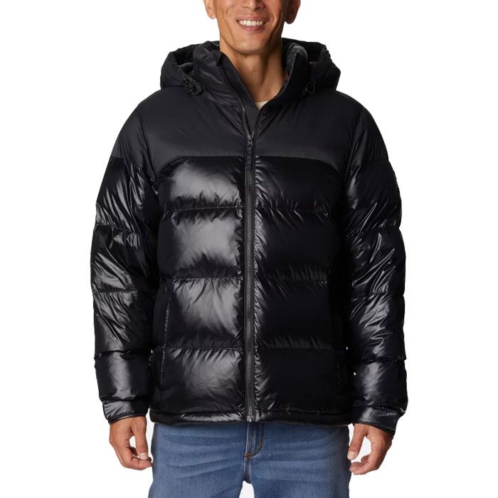 Black Heavy Puffer Jacket For Men