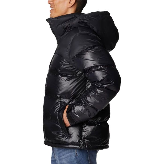 Black Heavy Puffer Jacket For Men