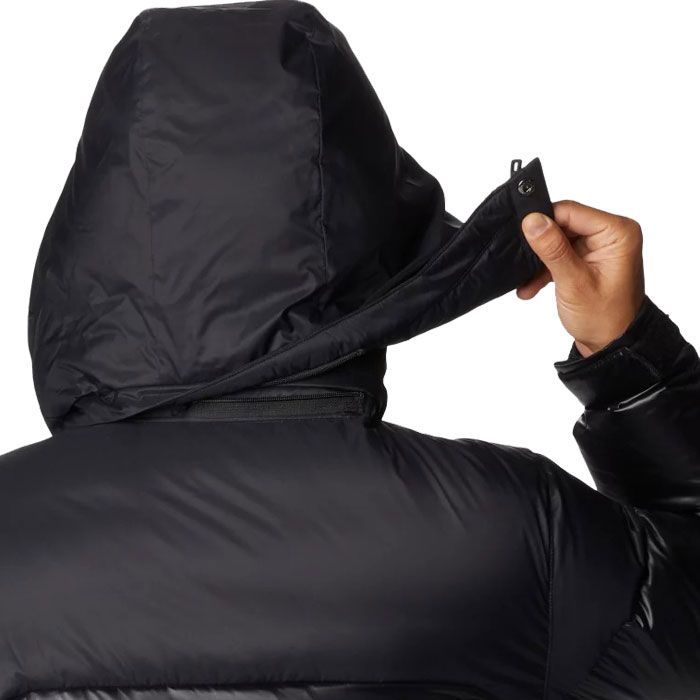 Black Heavy Puffer Jacket For Men