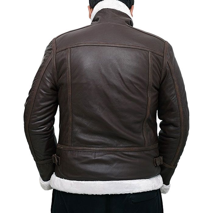 Classic Brown Aviator Jacket