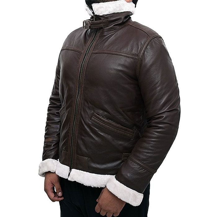 Classic Brown Aviator Jacket