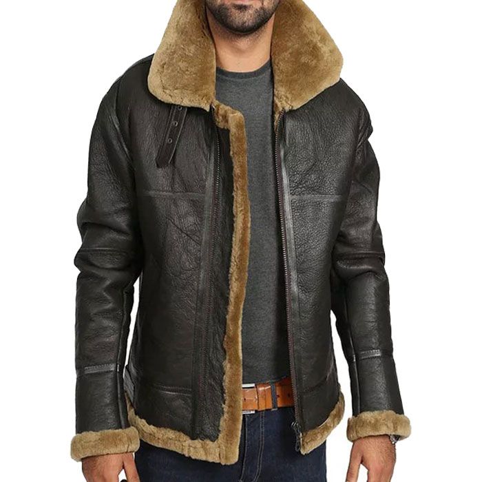 Genuine Brown B3 Bomber Jacket