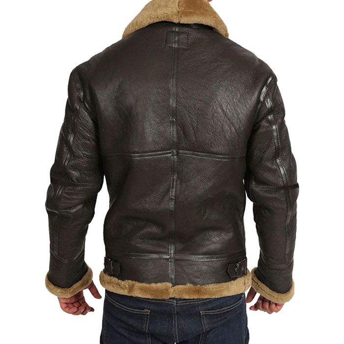 Genuine Brown B3 Bomber Jacket