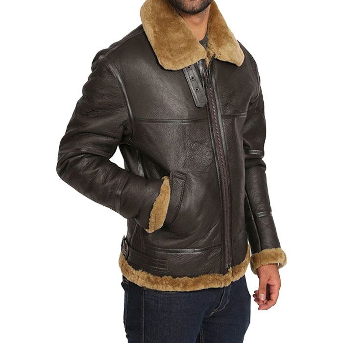 Genuine Brown B3 Bomber Jacket