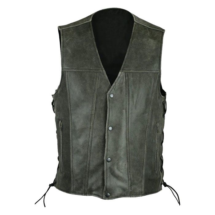 High Quality Leather Vest For Men