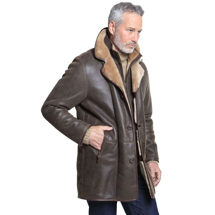 Kingston Leather Shearling Jacket