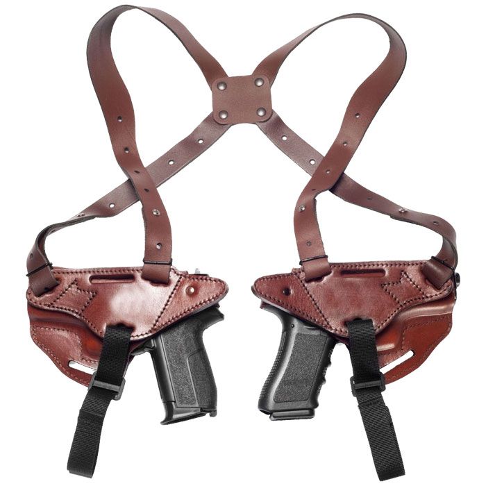Latest Leather Double Shoulder Holster For All Models