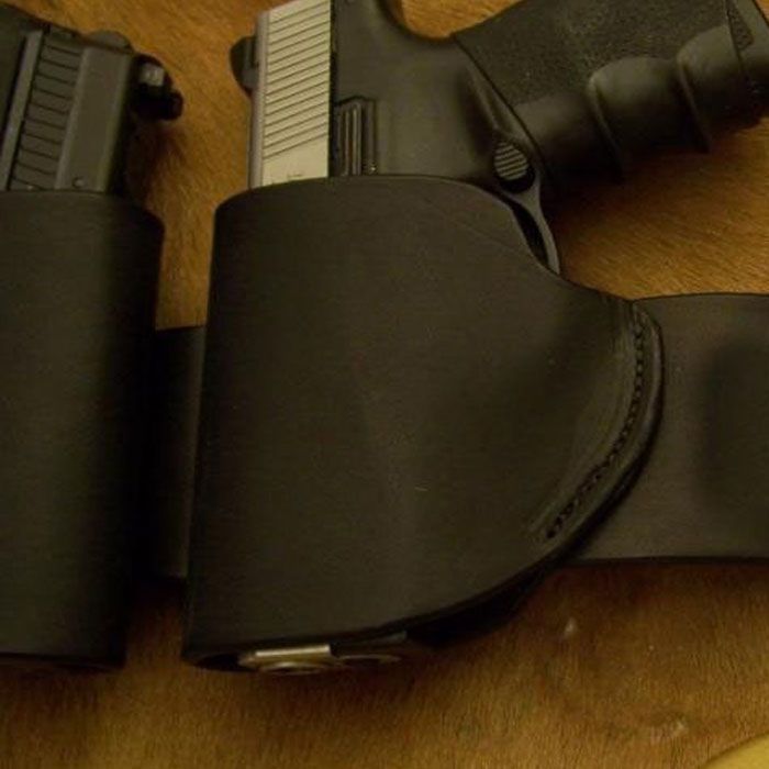 Leather Dual Holster For All Models With Belt