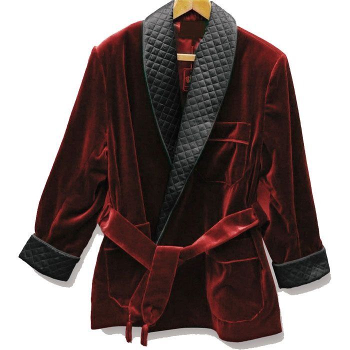 Marron Smoking Jacket
