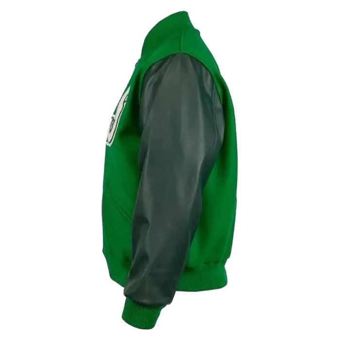 Men Varsity Jacket With Chenille Patches