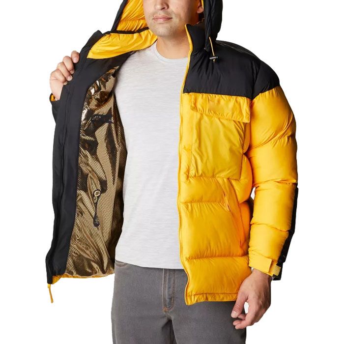 Men Puffer Jacket With 2 Front Pockets