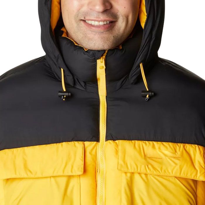 Men Puffer Jacket With 2 Front Pockets