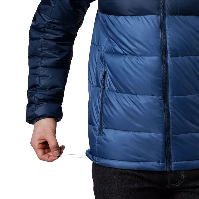 Men Puffer Jacket With Zip On Chest