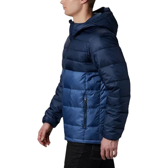 Men Puffer Jacket With Zip On Chest