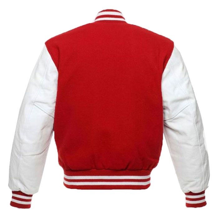 Original Wool And Leather Baseball Varsity Jacket