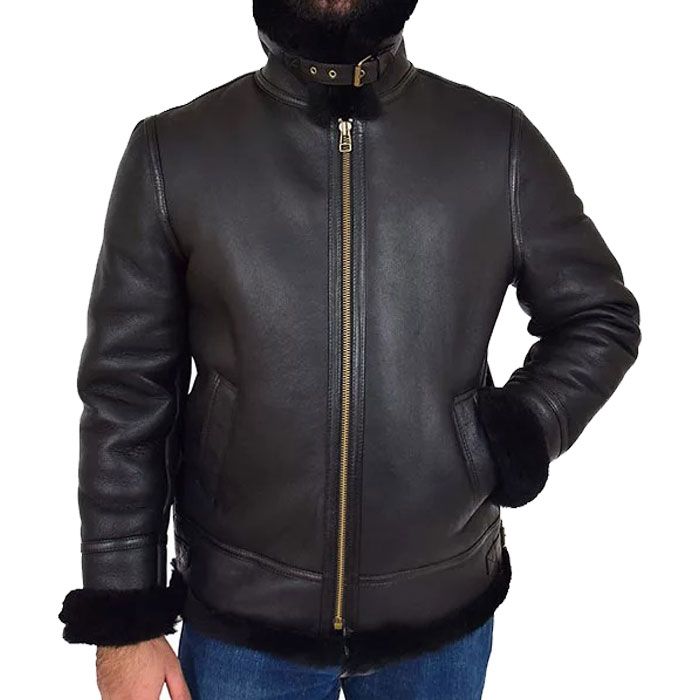 R.a.f Paddy Mystic Black B3 Bomber Jacket