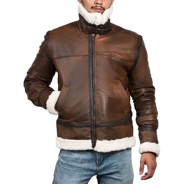 Rusty Brown B3 Bomber Jacket