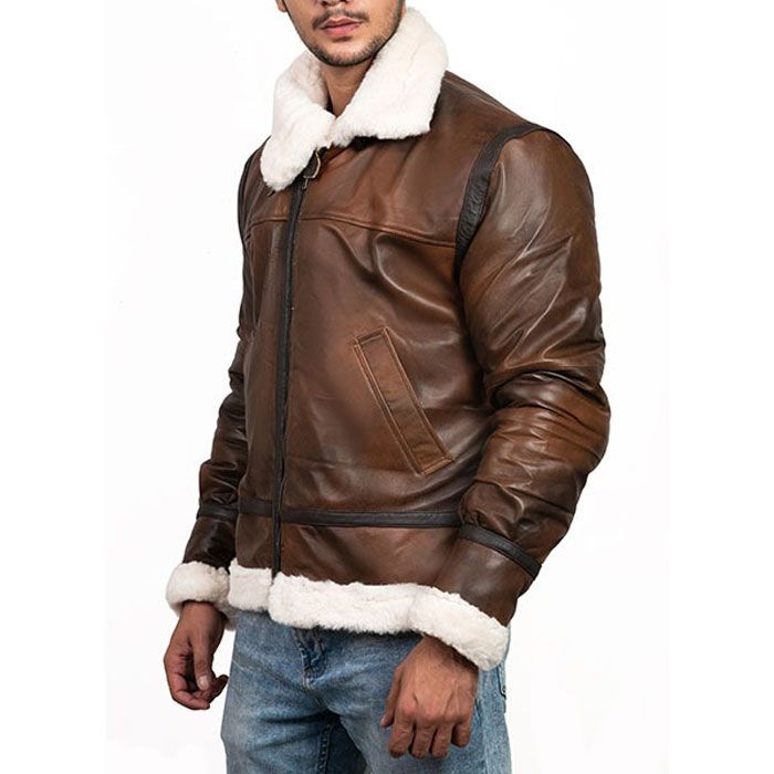 Rusty Brown B3 Bomber Jacket