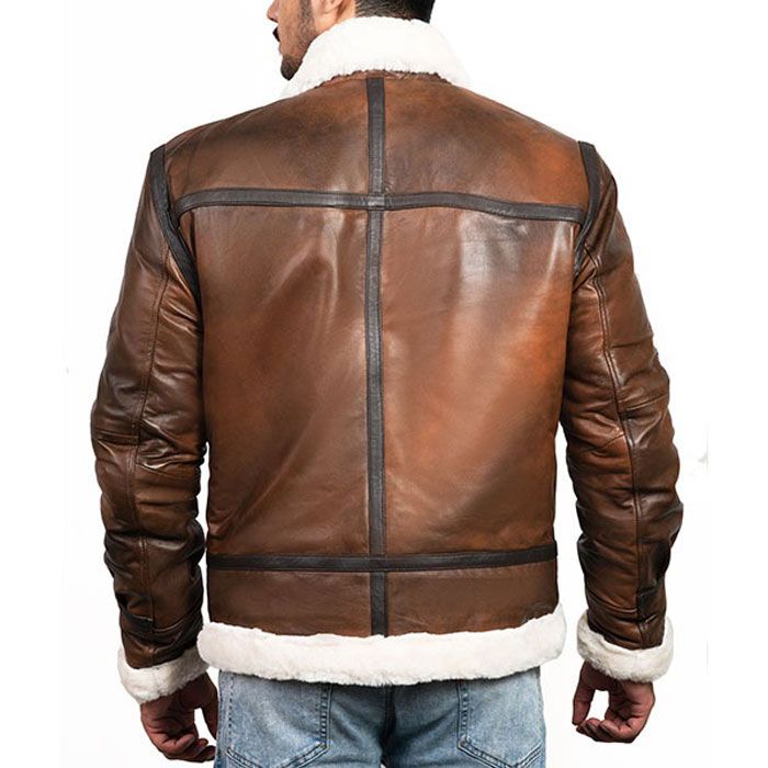 Rusty Brown B3 Bomber Jacket