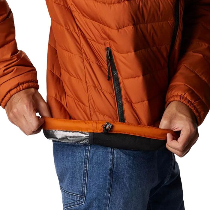 Two Colored Winter Puffer Jacket