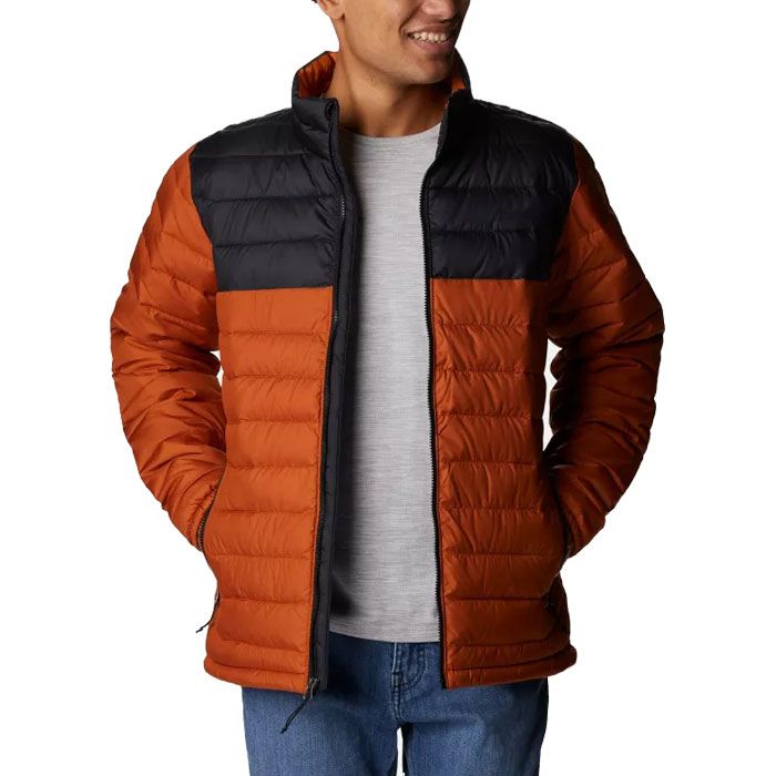 Two Colored Winter Puffer Jacket