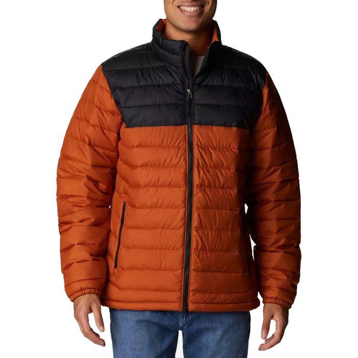 Two Colored Winter Puffer Jacket