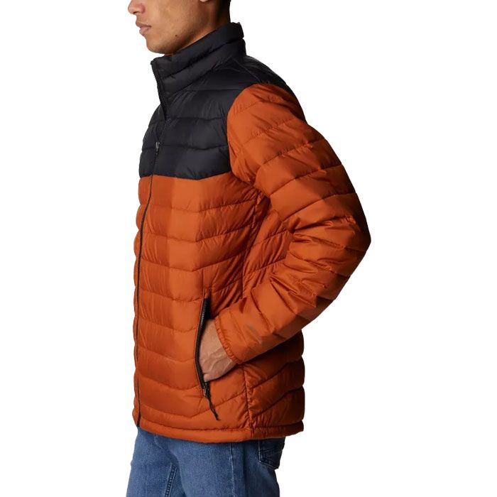 Two Colored Winter Puffer Jacket