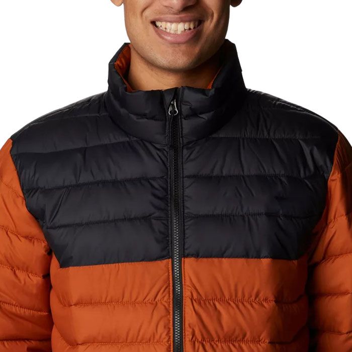 Two Colored Winter Puffer Jacket