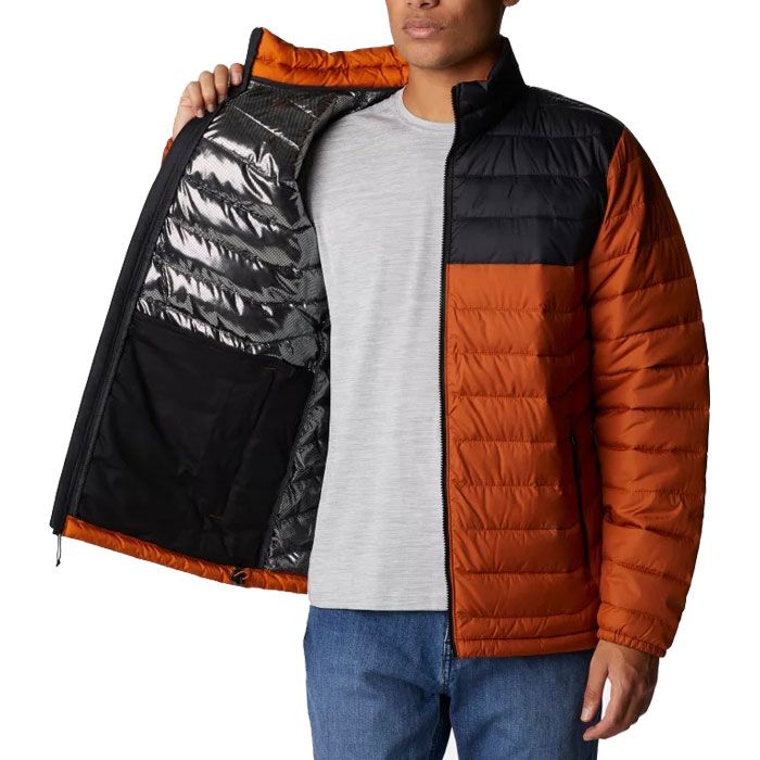 Two Colored Winter Puffer Jacket