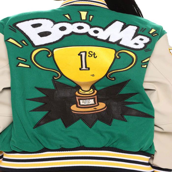 Women Patches Varisty Jacket